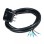 COMMEL Priključni kabl trofazni 16A 400V 10000W crni 2m H05RR-F 5G2,5 C0735
