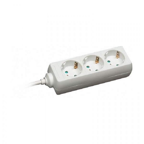 COMMEL Produžni kabl 3 Utičnice 16A 250V 3500W 3m H05VV-F 3G1,5 C0804