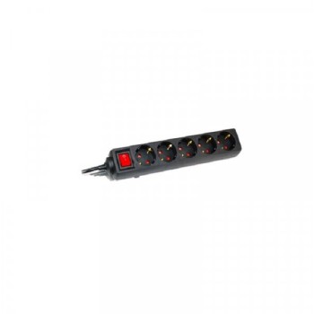 COMMEL Produžni kabl 5 utičnice sklop 16A 3500W crna 3m H05VV-F 3G1,5 C232-525