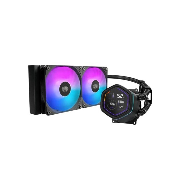 COOLER MASTER MasterLiquid Core Nex Digital 240 ARGB crno vodeno hlađenje MLX-D24M-A18PA-RD