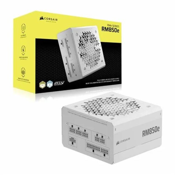 CORSAIR RM850e 80+ Gold Fully Modular White