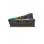 CORSAIR VENGEANCE RGB PRO SL 16GB (2x8GB) DDR4 DRAM 3200MHz C16 Memory Kit — Black CMH16GX4M2E3200C16
