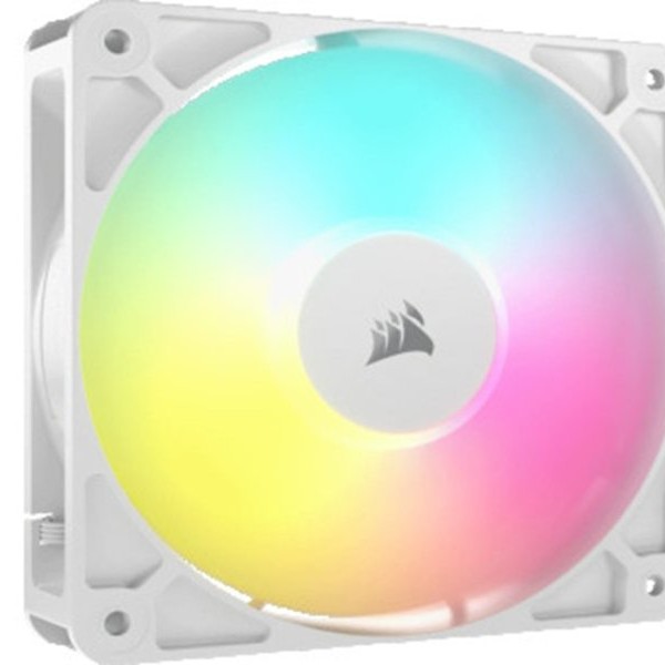 CORSAIR Ventilator Corsair RS120 ARGB 120mm PWM Fan - White, CO-9050184-WW