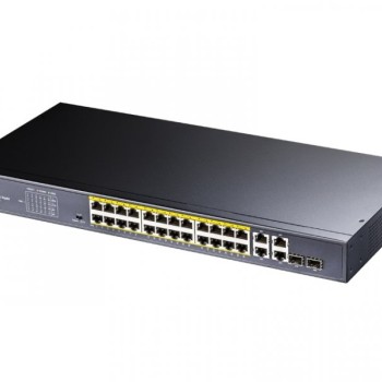 CUDY GS1028PS2 PoE+ 24port Gigabitni switch