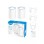 CUDY M1200 2-pack AC1200 Dual Band 2.4+5Ghz Wi-Fi Mesh System, 2x Antena , MIMO, TR069, OpenWRT