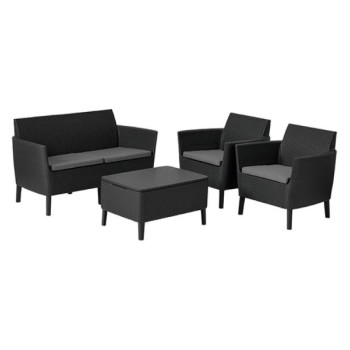 CURVER Baštenska garnitura Salemo Grafit CU 253220