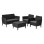 CURVER Baštenska garnitura Salemo Grafit CU 253220