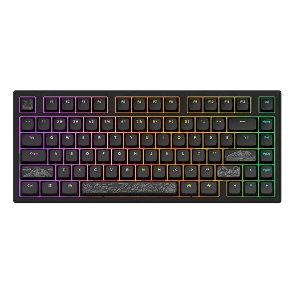 Dark Project ALU Terra Nostra Black - Wired Gaming Keyboard (ANSI)