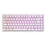 Dark Project ALU Terra Nostra White - Wired Gaming Keyboard (ANSI)