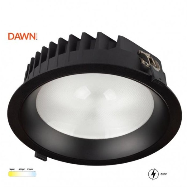 DAWN DF08 Y8E35 CCT LED svetiljka crna