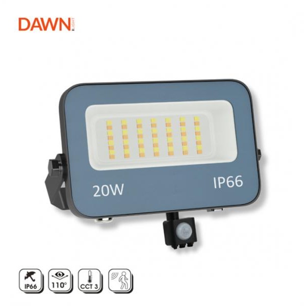 DAWN GN-FL913S-20W CCT LED reflektor