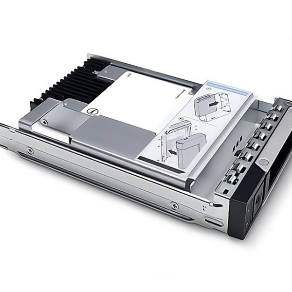 DELL 960GB 2.5 inch SATA 6Gbps SSD RI Assembled Kit 3.5 inch Hot Plug 14G