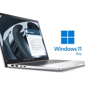 DELL Pro 16 Plus (FHD+ IPS 300nits, Ryzen AI 7 PRO 350, 32GB, 512GB SSD, Backlit, FP, SC, Win 11 Pro, 3yr)