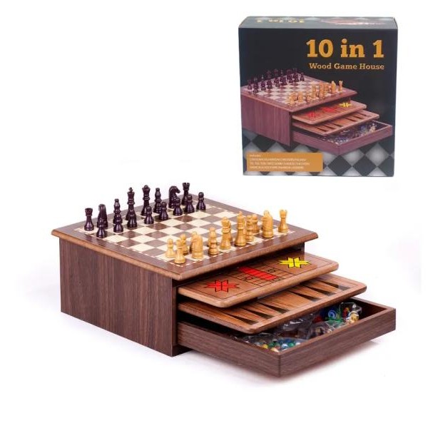 Denis 10 u 1 društvene igre u kutiji