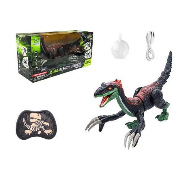 Denis Dinosaur robot Velociraptor na daljinsko upravljanje