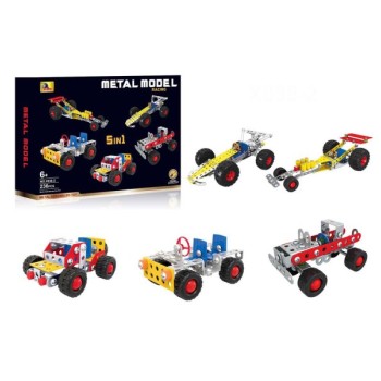 Denis DIY, Set za gradnju, Auto/Formula, 5u1, 236-delova