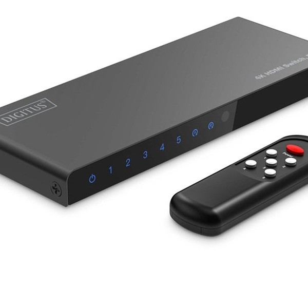 DIGITUS Digitus HDMI switch 5x1 4K 60Hz DS-55332