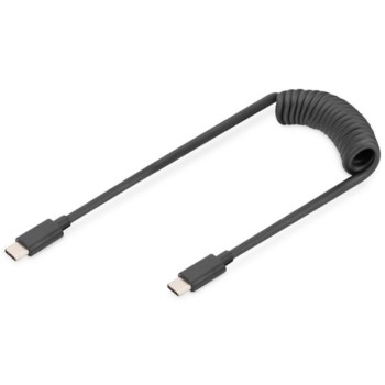 DIGITUS Spiralni kabl USB-C na USB-C