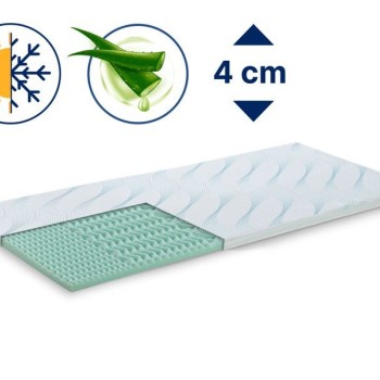 DORMEO Aloe Vera Vitalis 2u1 topper 4cm 80x200