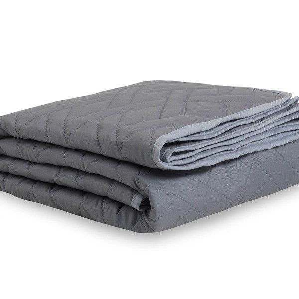DORMEO Essentials 2u1 pokrivač i prekrivač sivi 140x200