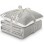 DORMEO Warm Hug Set Grey 130x190 cm