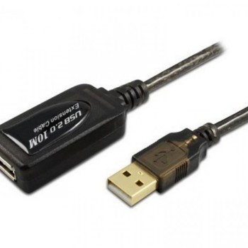 E-GREEN Kabl sa pojačivačem USB A - USB A M/F 10m