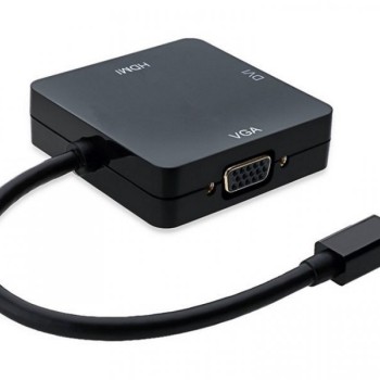 E-GREEN Mini DisplayPort - HDMI + DVI-I Dual Link + VGA D-Sub