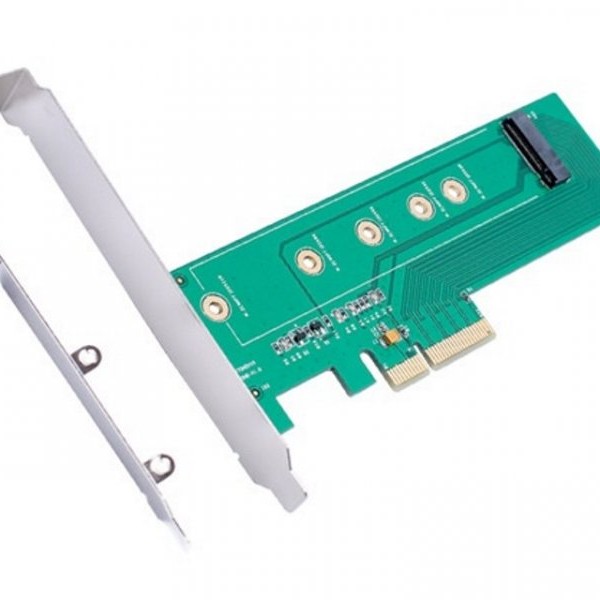 E-GREEN PCI Express M.2 (NGFF/SSD) na PCI Express SATA 4 x 3.0 Adapter