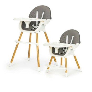 ECO TOYS Hranilica za bebe 2u1 ECO GRAY