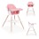 ECO TOYS Hranilica za bebe 2u1 pink