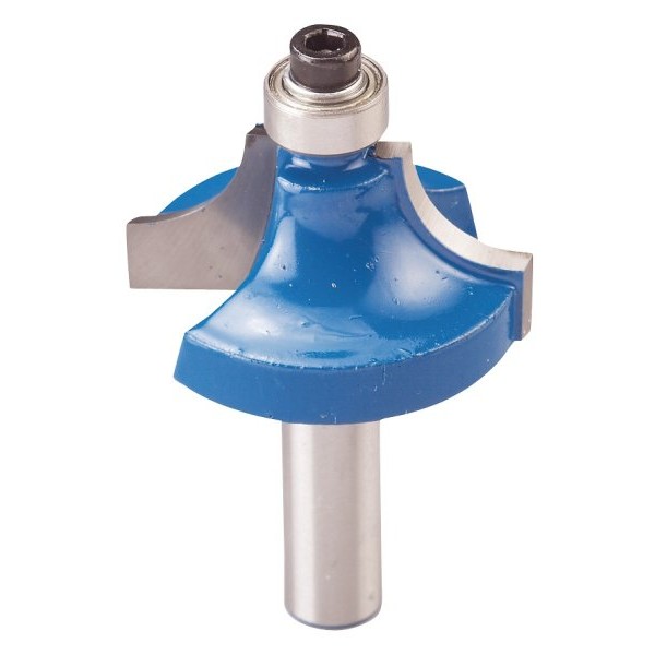 EINHELL KWB 49756320 HM glodalo 25.4 profil četvrtina kruga, za glodalicu, drvo/plastika