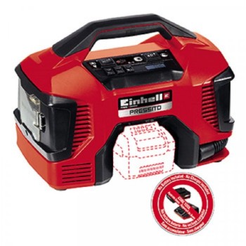 EINHELL TE-AC 18/11 LiAC - Solo akumulatorski hibridni kompresor Pressito Power X-Change