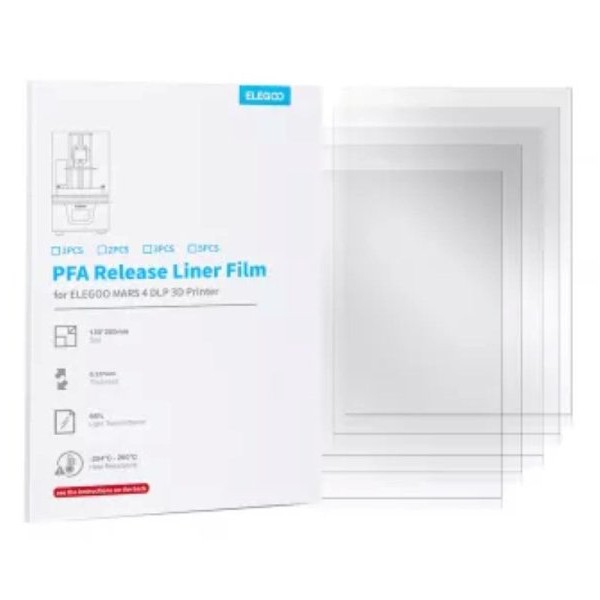 ELEGOO MARS 4 DLP PFA film Kit （5pc）