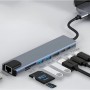 ELEMENTA 8u1 USB HUB sa HDMI, LAN, USBA, PD, TF/SD