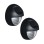 ELEMENTA Nazidna solarna lampa - 2 kom ML-WS101