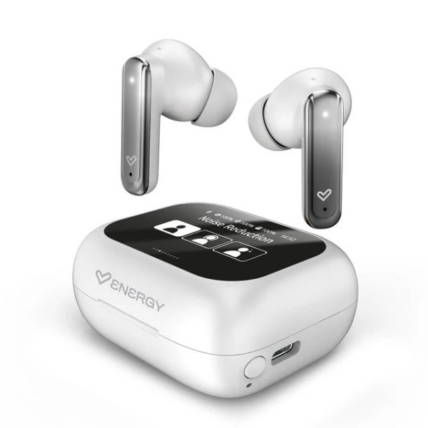 ENERGY SISTEM Snow ScreenSound True Wireless slušalice bele (M45988)