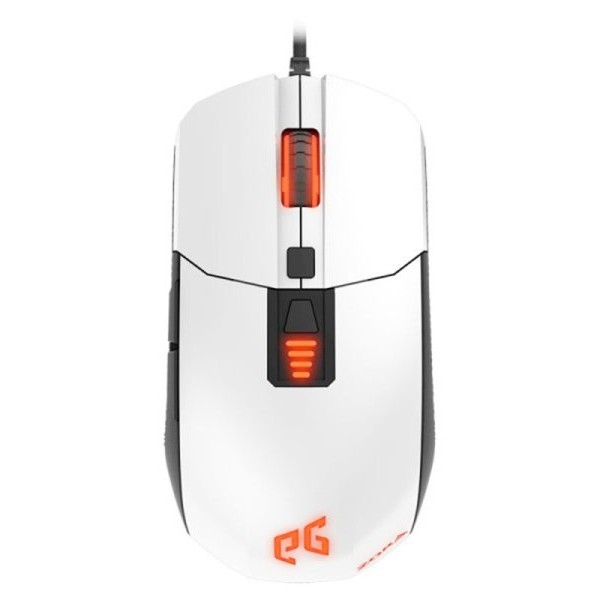 EpicGear Miš Zora white Gaming IR LED