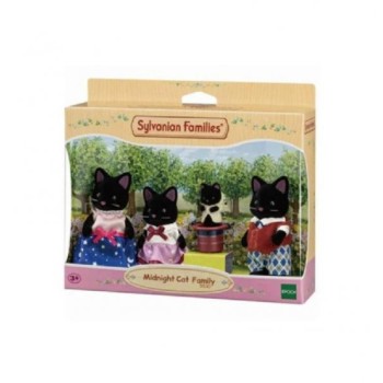EPOCH SYLVANIAN MIDNIGHT CAT FAMILY