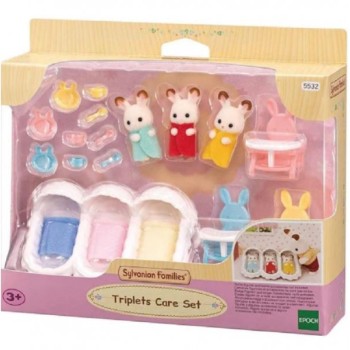 EPOCH SYLVANIAN TRIPLETS CARE SET