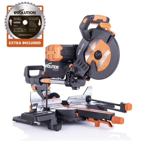 Evolution Električna potezna testera – ger 255mm R255SMS-DB+