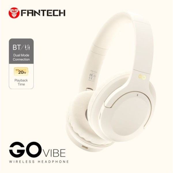 FANTECH Bluetooth slušalice GO Vibe WH05 bež