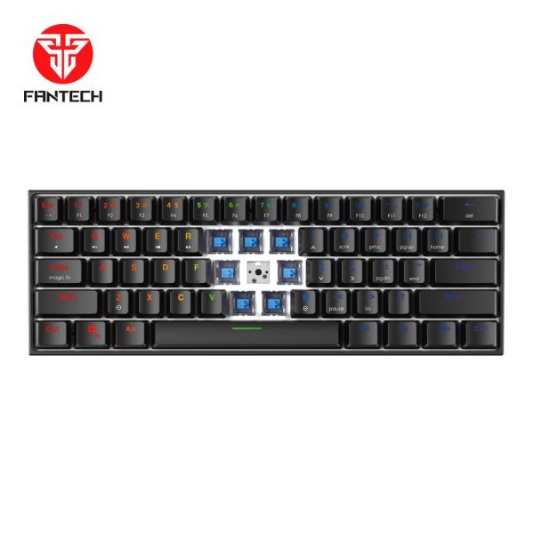 FANTECH Mehanicka Gaming MK857 RGB Maxfit61 FROST crna (Blue switch)