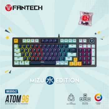 FANTECH Mehanicka Gaming MK890 RGB Atom 96 Navy (Red switch)