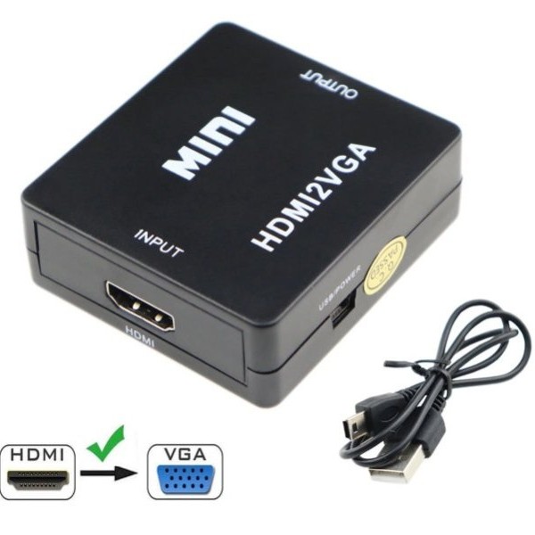 FAST ASIA Adapter HDMI na VGA 1080P