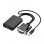 FAST ASIA Adapter-konvertor VGA na HDMI+Micro+Audio