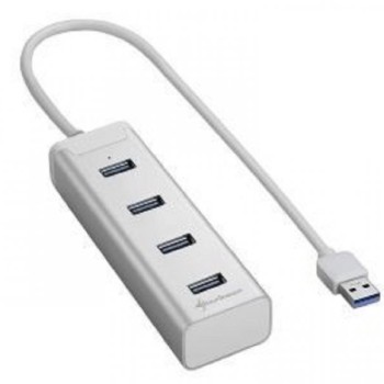 FAST ASIA USB 3.0 na 4xHUB 3.0 metal sivi (784)