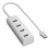 FAST ASIA USB 3.0 na 4xHUB 3.0 metal sivi (784)