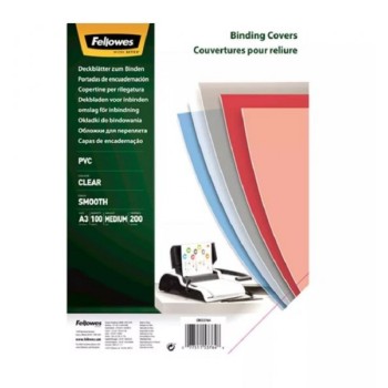 FELLOWES Folija za koričenje PVC A3 200mic providna 53764 5679