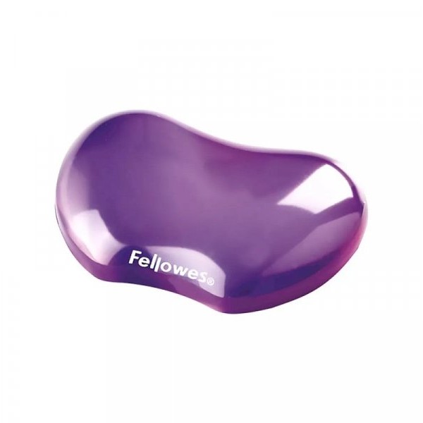 FELLOWES Odmarač zgloba Crystals gel purple 91477-72