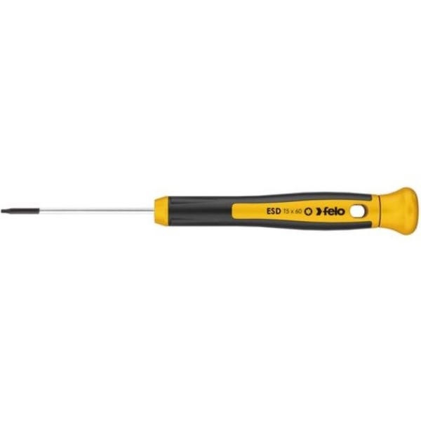 FELO Precizni antistatički šrafciger TORX ESD TX5 x 60 25805160